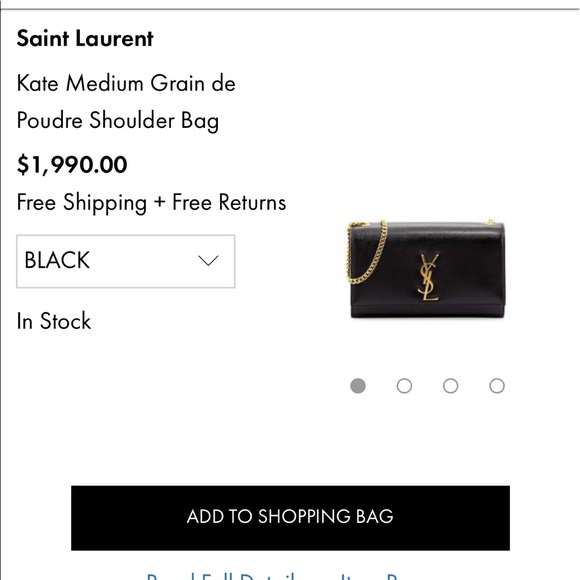 Ysl Purse Return Policy